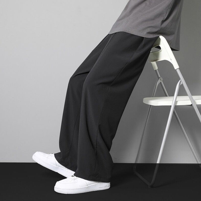 Baylor® | Long Ice Silk Trousers For Men