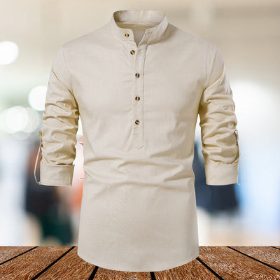 Joseph® | Men'S Solid Color Casual Button Down Shirt