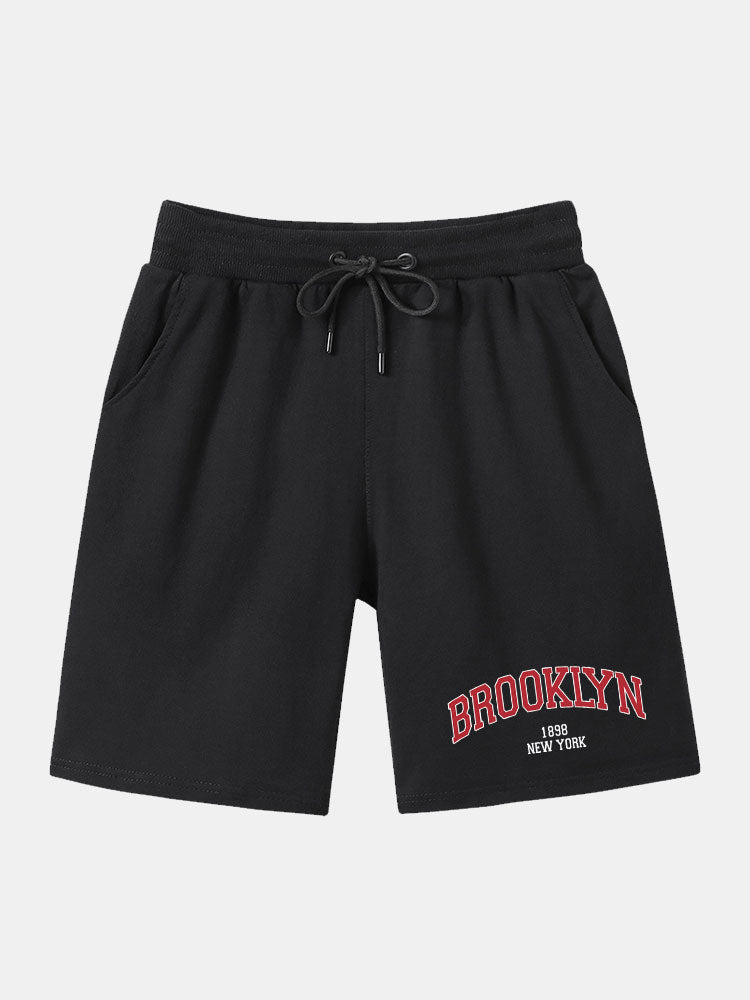 Barie® | Brooklyn Print Mid Length Shorts