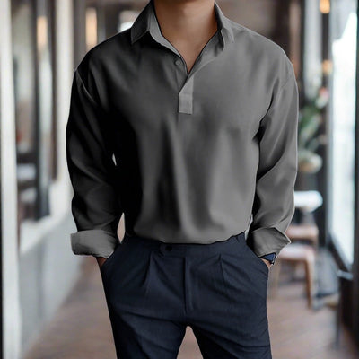Ilario® | Beautiful Long Sleeve Polo Shirts