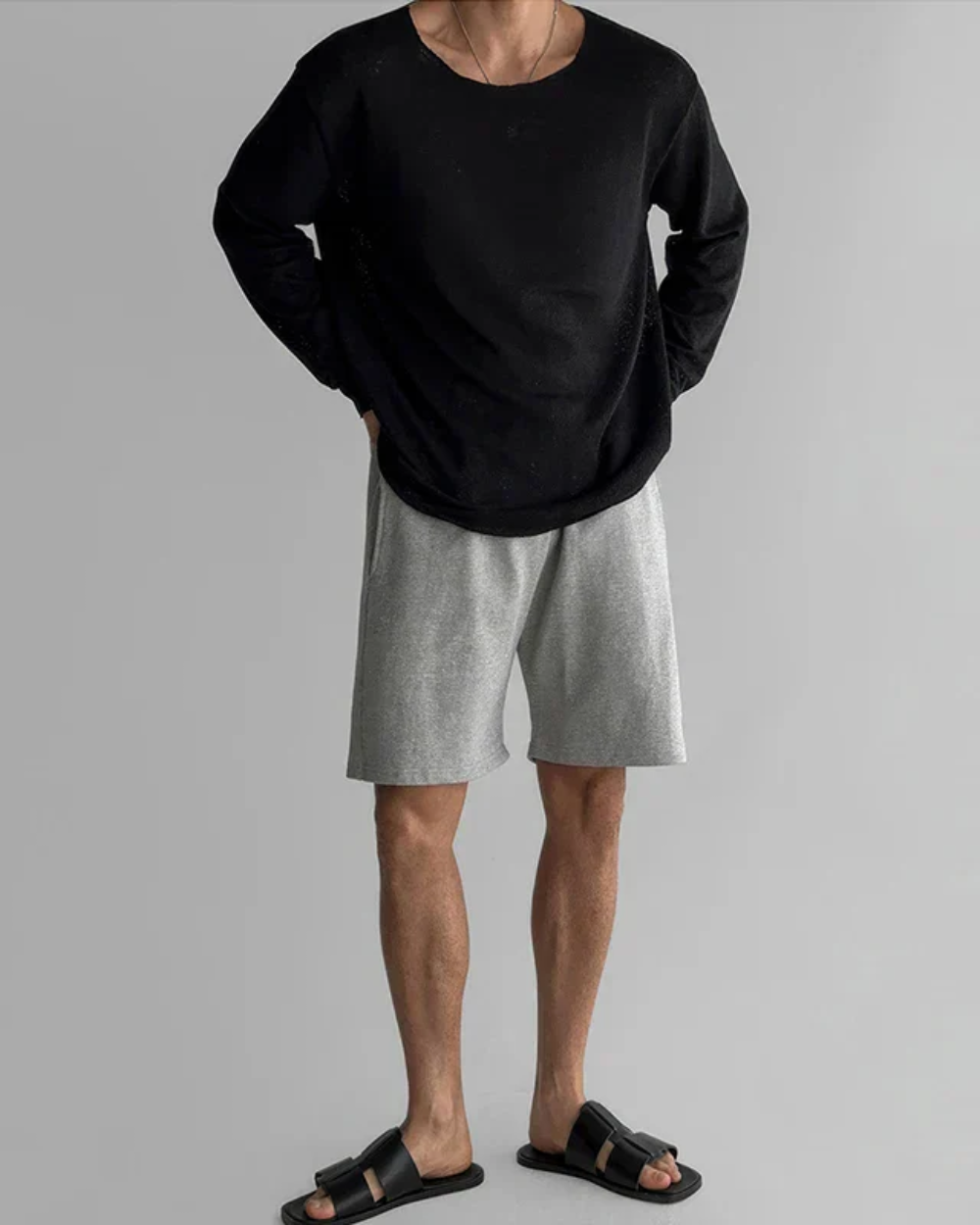 Nolan | Casual Knit T-Shirt