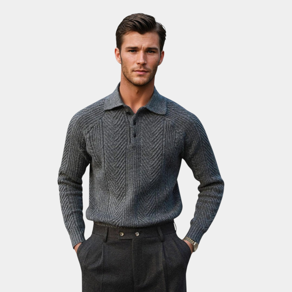 Stuart® | Luxury Men'S Sweater With Collar