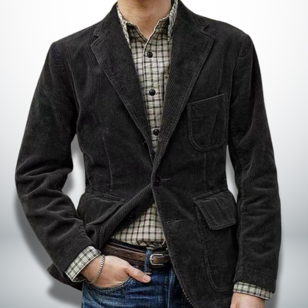 Bernabé® | Elegant jacket with velvet effect