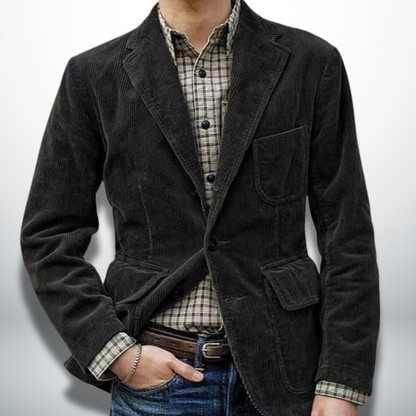 Bernabé® | Elegant jacket with velvet effect