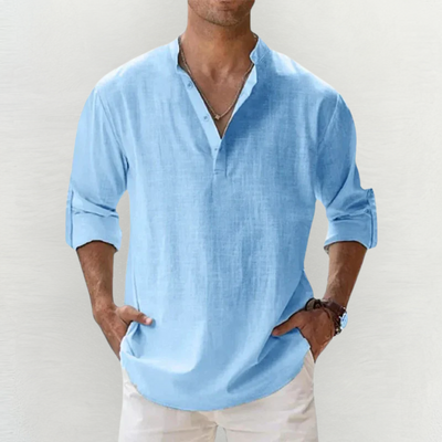Santino® | Premium Cotton-Linen Stretch Shirt