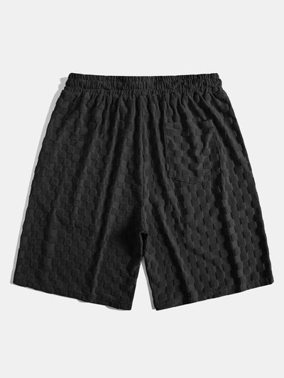 Avidan® | Checkerboard Towel Shorts