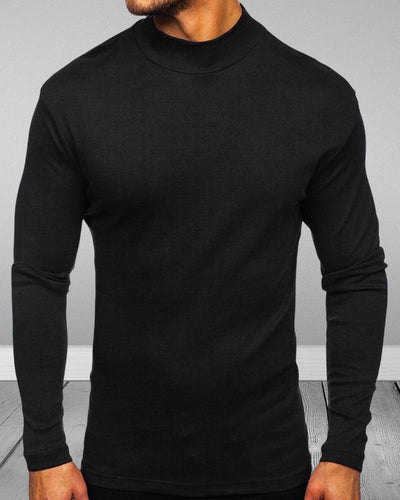Juniper® | Men'S Solid Color Turtleneck Sweater