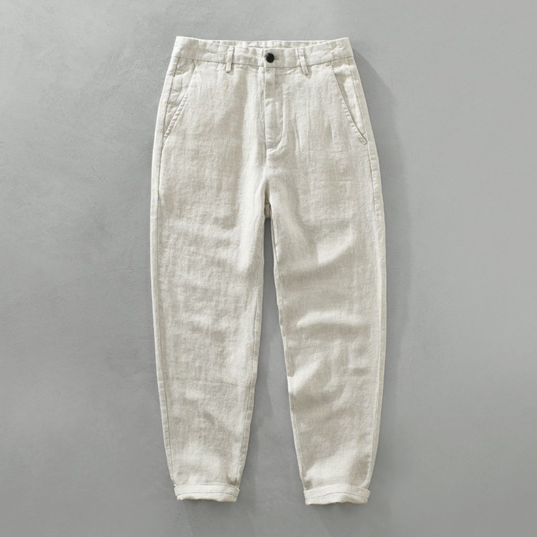 Douglas | STRAIGHT LINEN PANTS