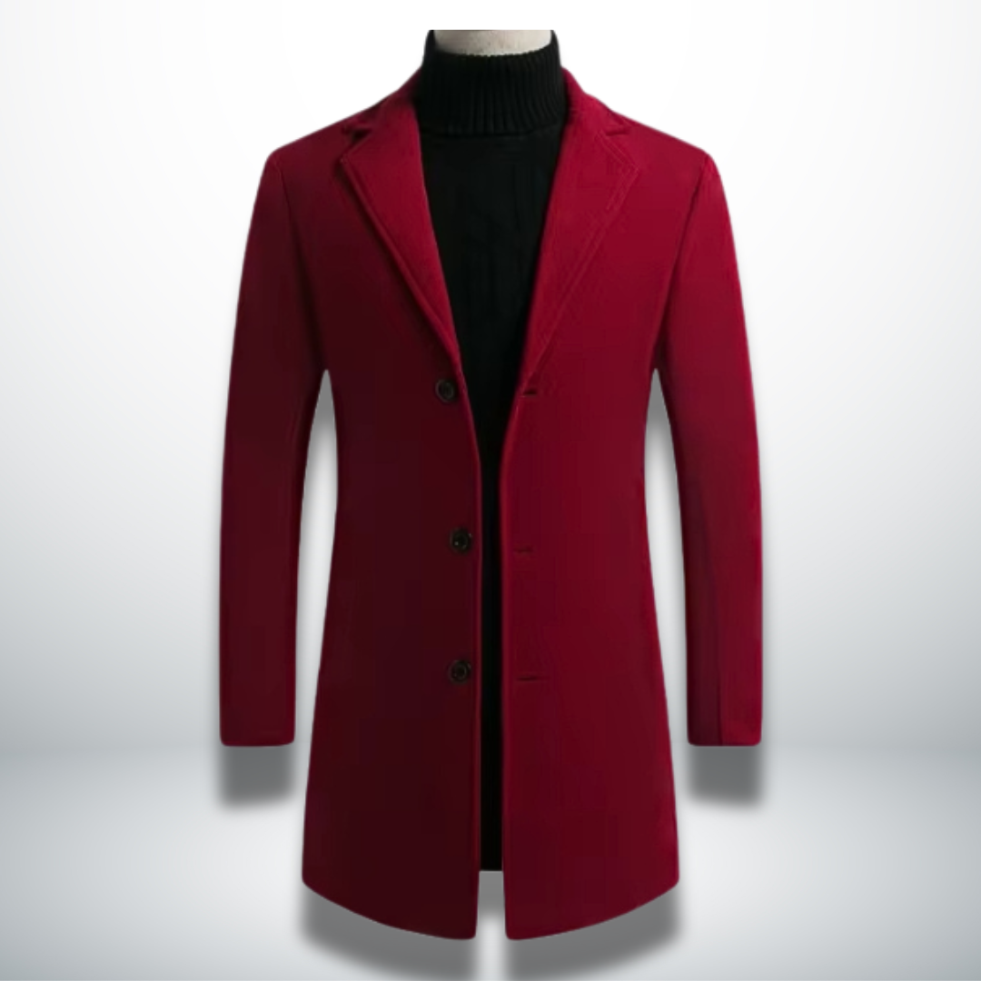 Ausonio® | Elegant and formal coat for men