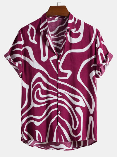 Anselm® | Swirl Print Shirt