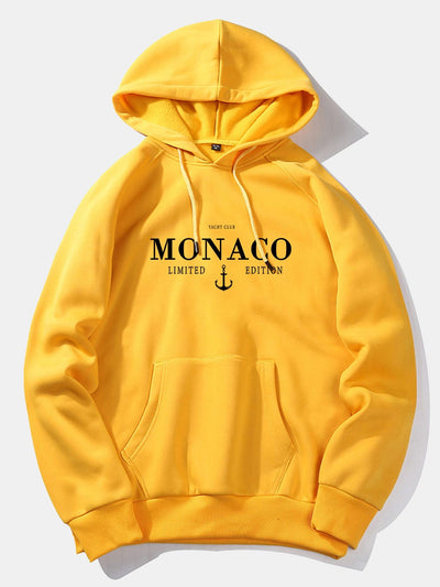 Kenneth | Monaco Anchor Print Hoodie