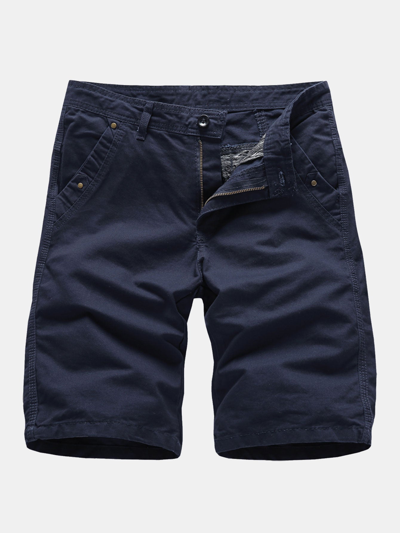 Barle® | Man Stud Pocket Chino Shorts