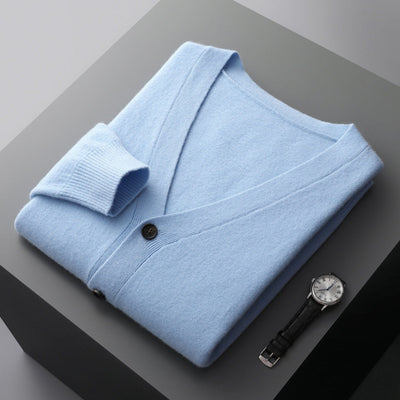 Bianca® | MV V-Neck Woolen Cashmere Cardigan