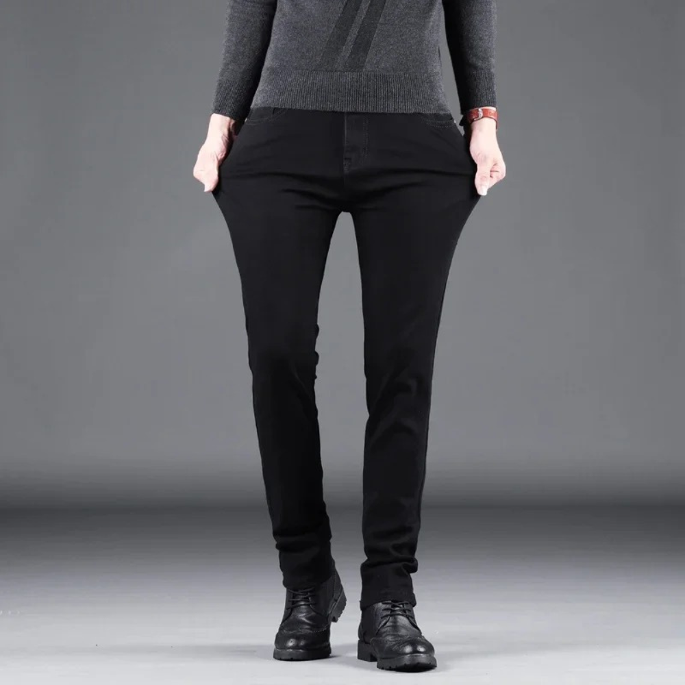 Hart | Aaron Straight Black Jeans