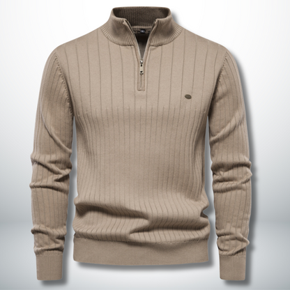 Asdrúbal® | Comfortable and elegant sweater with zip