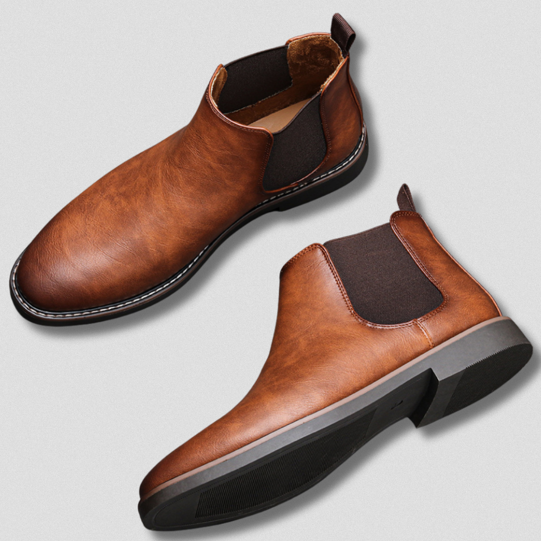 Lucas® | Minimal Men's Handcrafted Ankle Boots