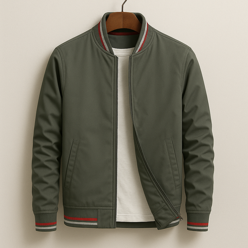 Jose | SUMMER BOMBER JACKET WITH STRIPES