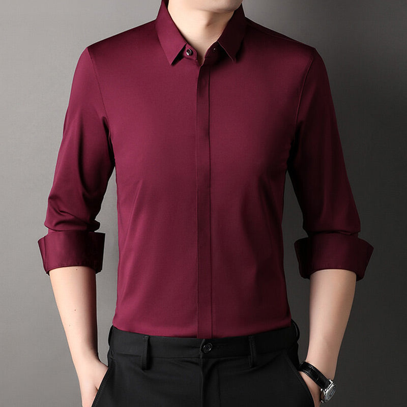 Gustavo | Wrinkle Free Stretch Shirt