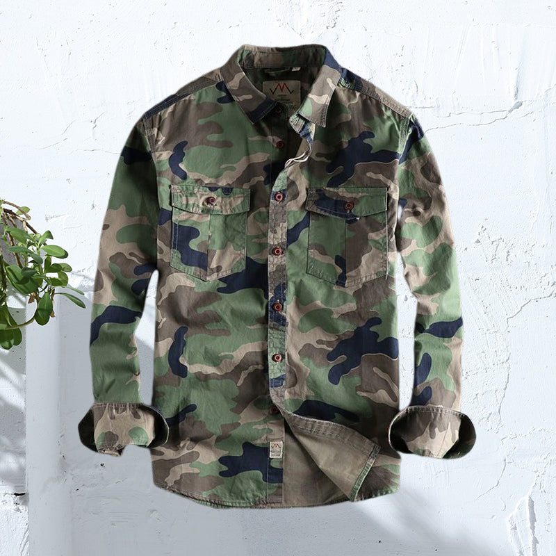 Judd® | Men'S Long Sleeve Camouflage Work Shirt