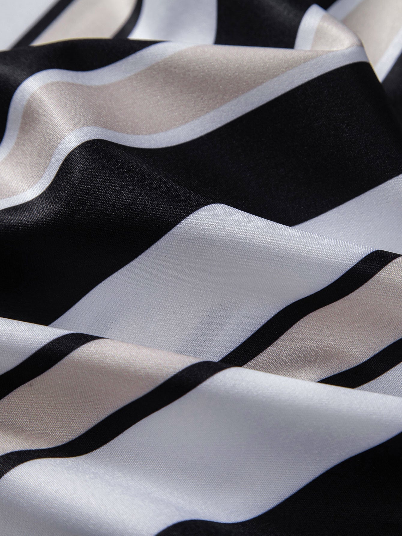 Anfernee® | Stripe Print Button Up Shirt