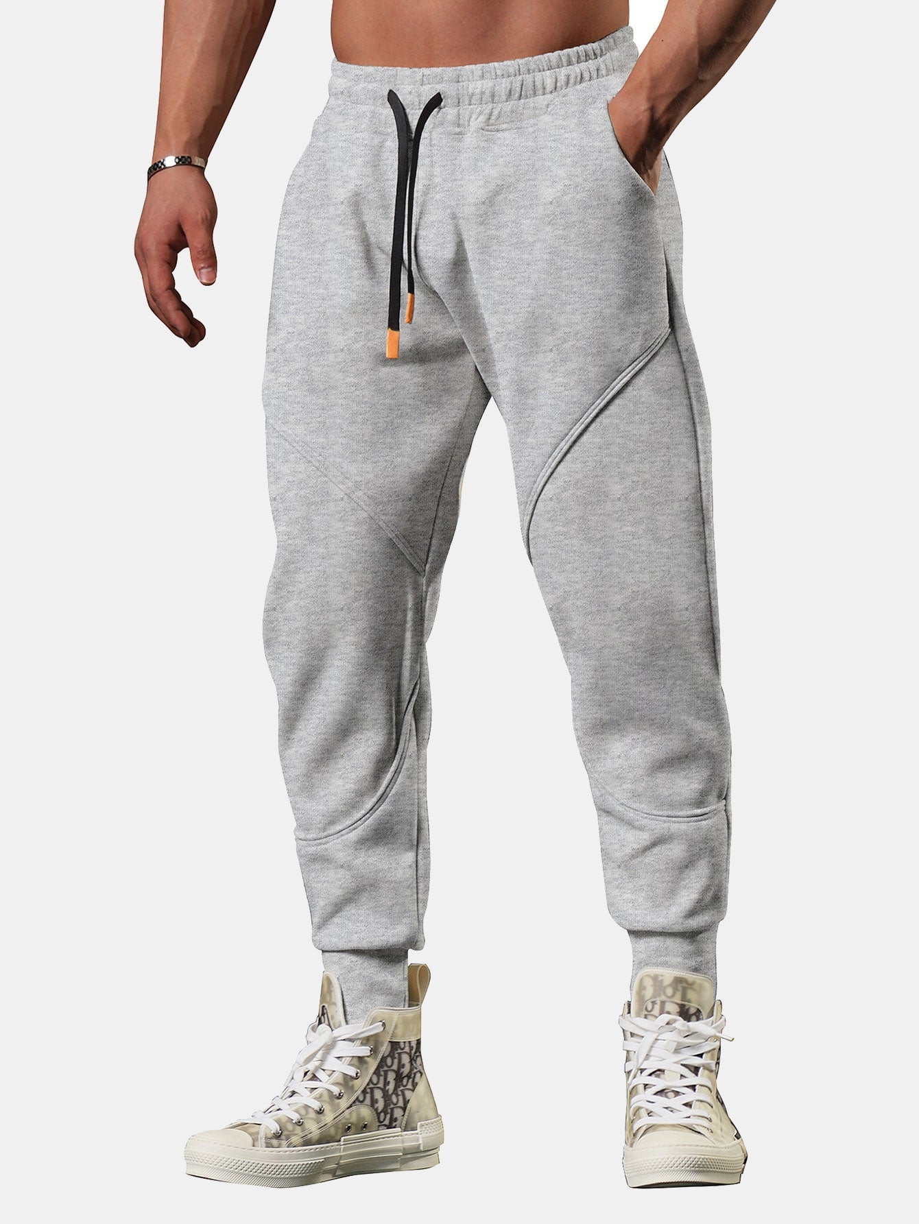 Justino® | Man Split Cropped Joggers