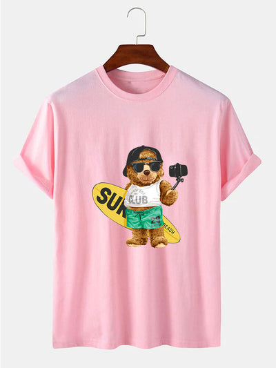 Hudson® | Surf Bear Print T-Shirt