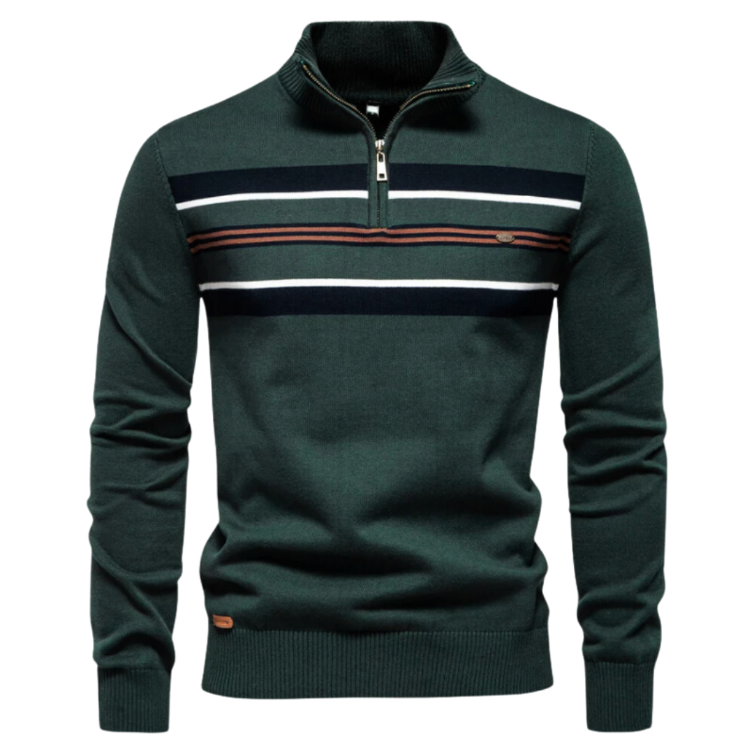 Erasto® | Striped Sweater