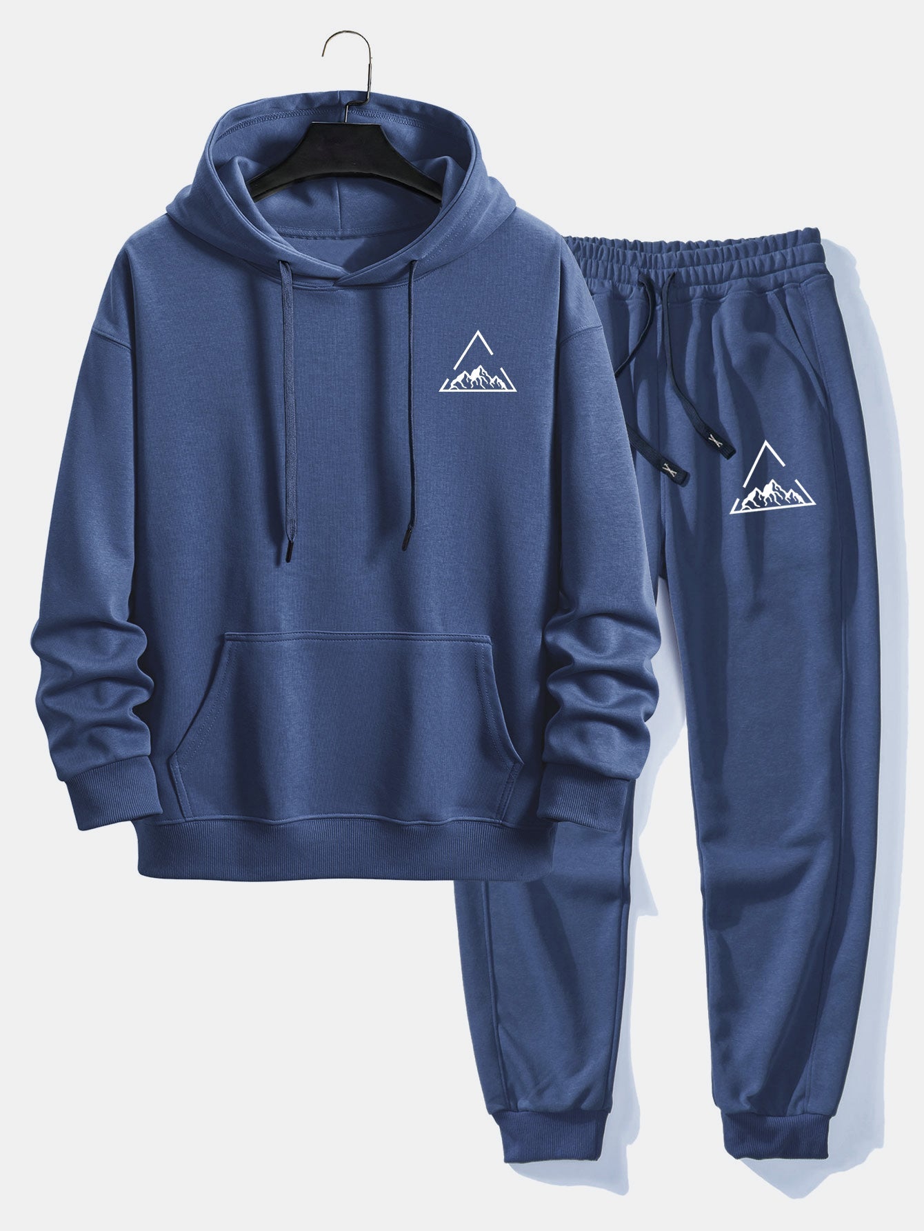 Lionel® | Triangle Mountain Print Relax Fit Hoodie & Jogging Pants