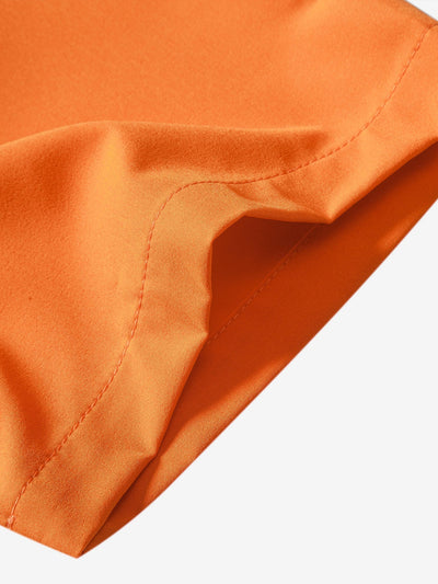 Maclovio® | Leaf Print Patchwork Button Up Shirt