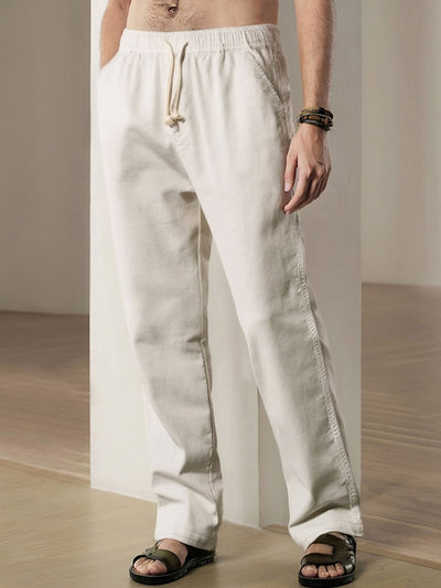 Filemón® | Straight Leg Linen Pants
