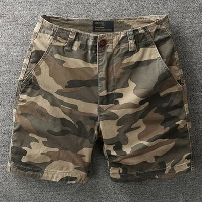 Toribio | Recon Camo Cotton Shorts