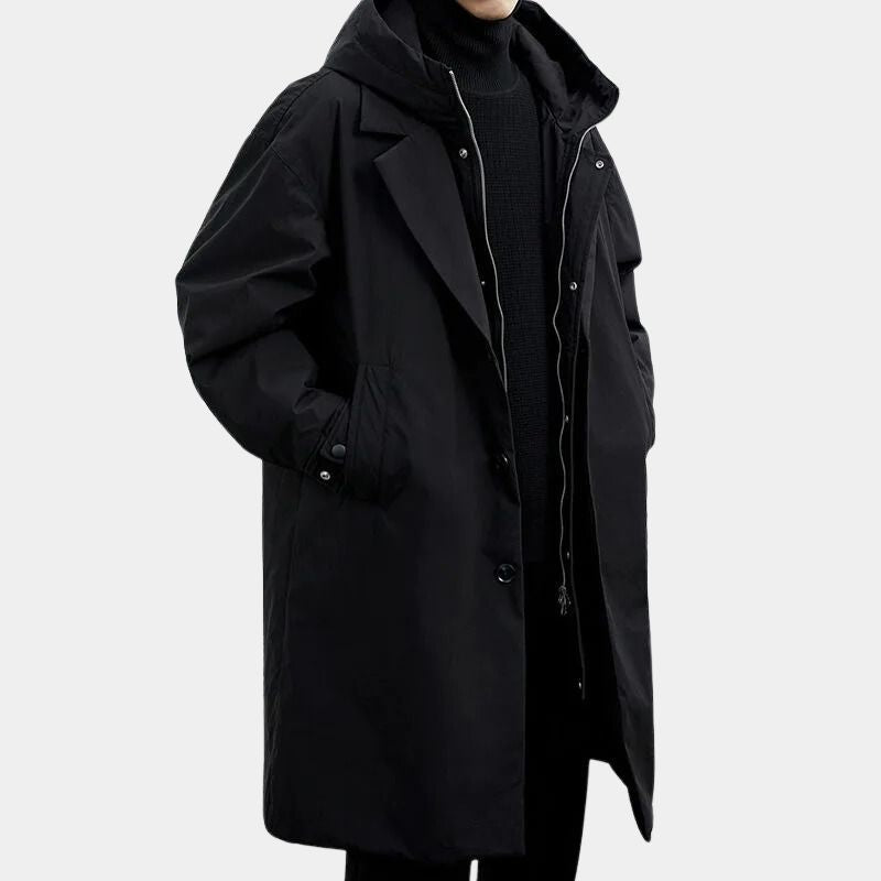 Amos® | Luxden Men’s Trench Coat