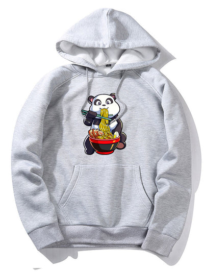 Lars | Panda Eating Ramen Print Hoodie