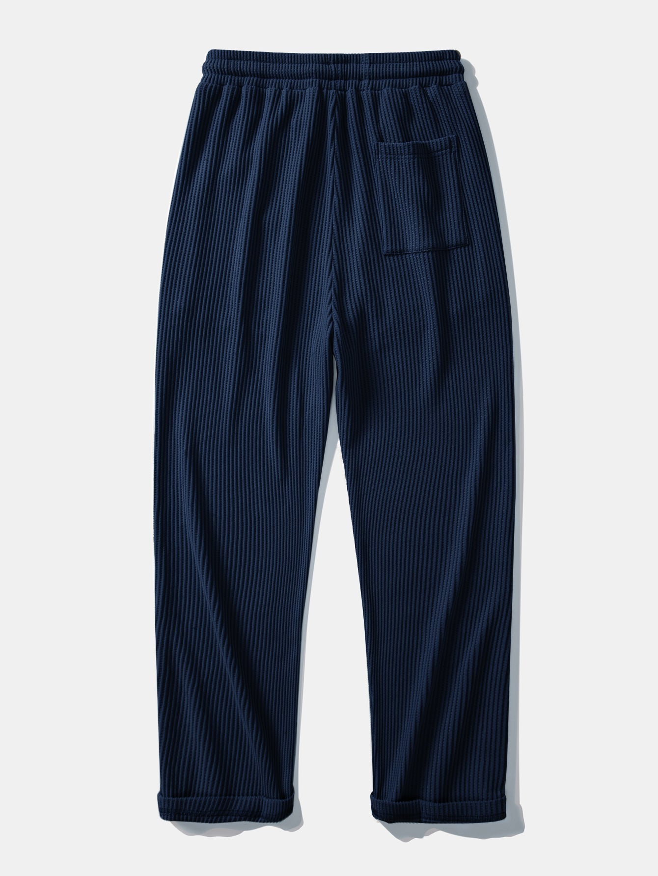 Isidoro® | Drawstring Knitted Waffle Pants