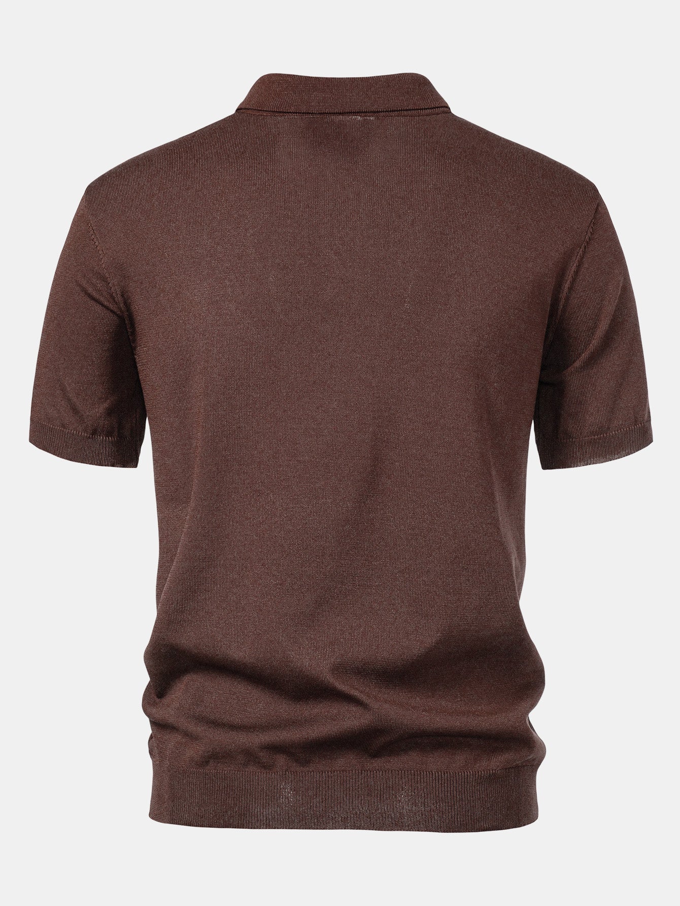 Owen | Stripe Jacquard Knit Polo Shirt