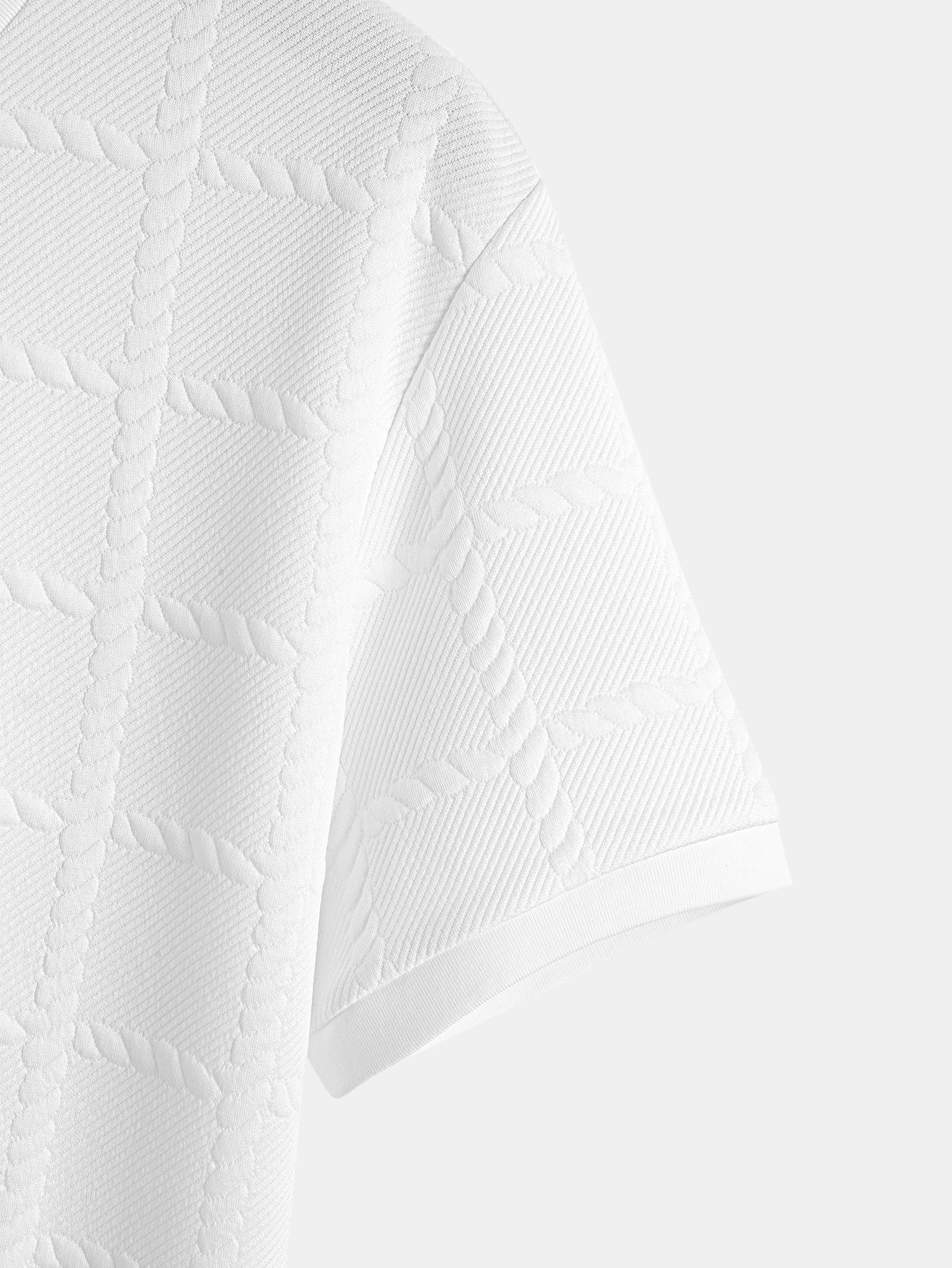 Wilson® | Twisted Squares Jacquard T-Shirt