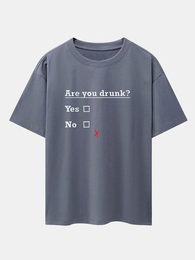 Javier® | Print Drop Shoulder Oversize T-Shirt