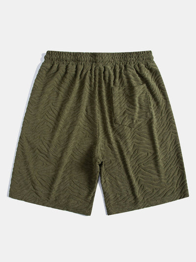 Alfy® | Animal Texture Towel Cuban Shirt & Shorts