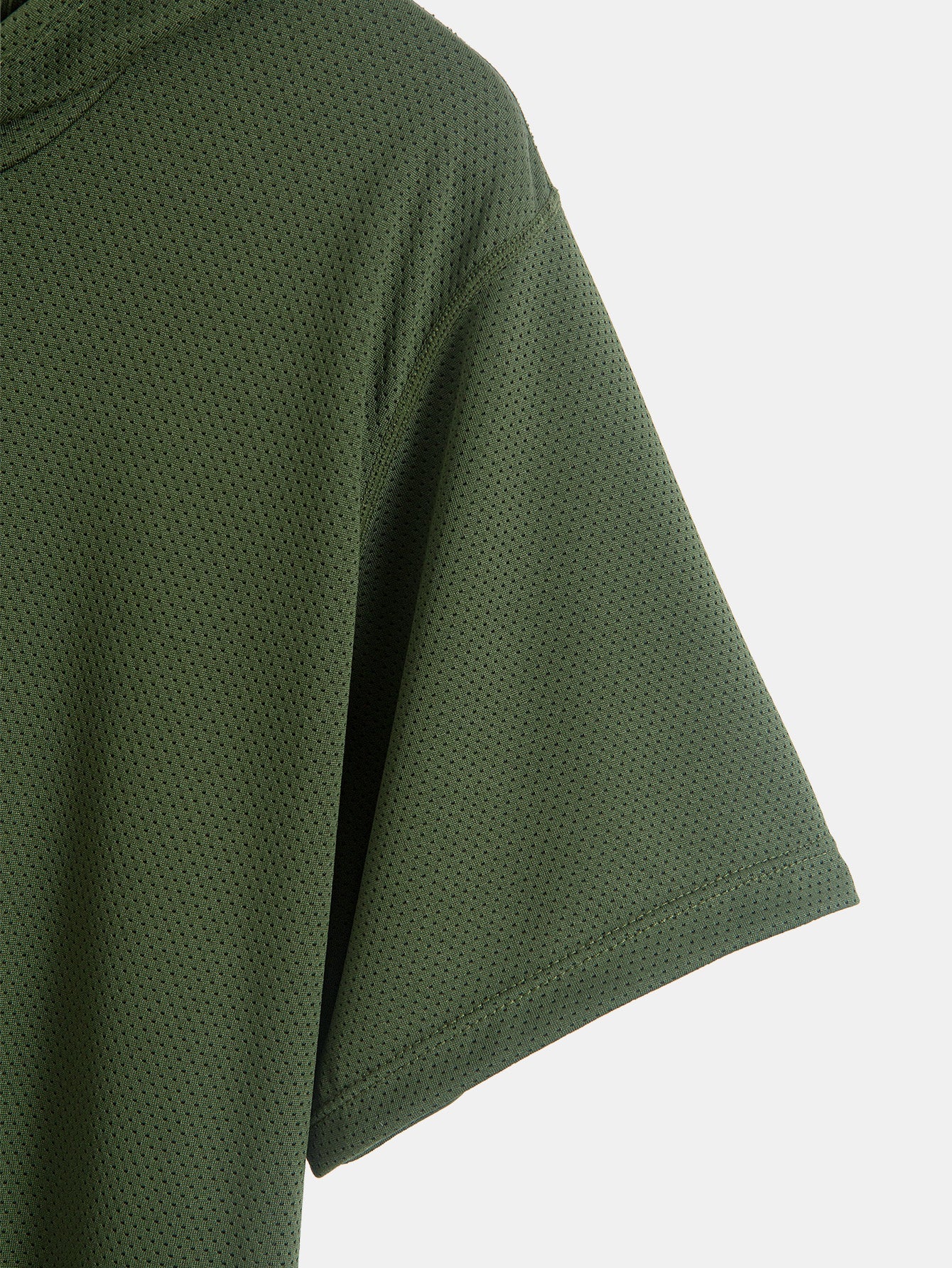 Lucas® | Athletic Mesh Kangaroo Pocket Hooded T-Shirt