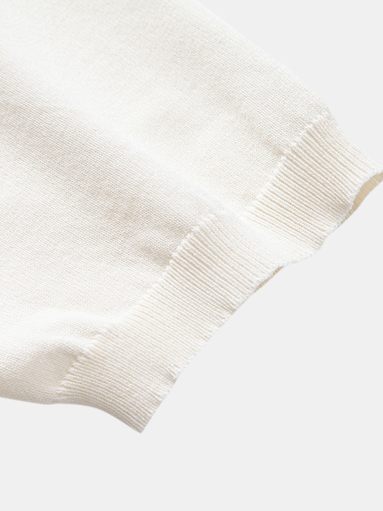 Daniel | Stripe Geometric Jacquard Knitted Polo Shirt