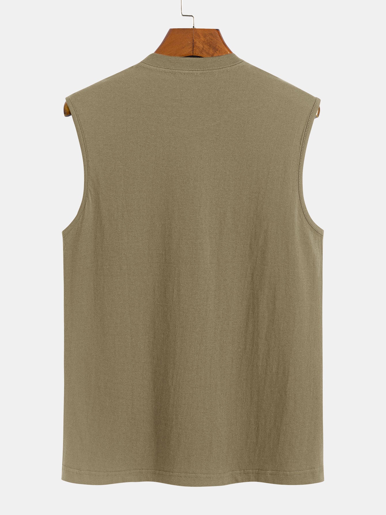 Crisanto® | Solid Color Cotton Tank Top