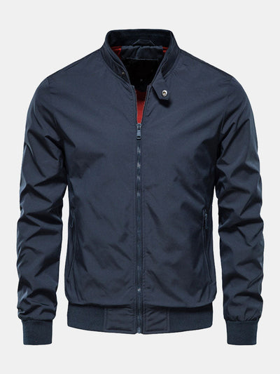 Erick® | Stand Collar Zip Up Jacket