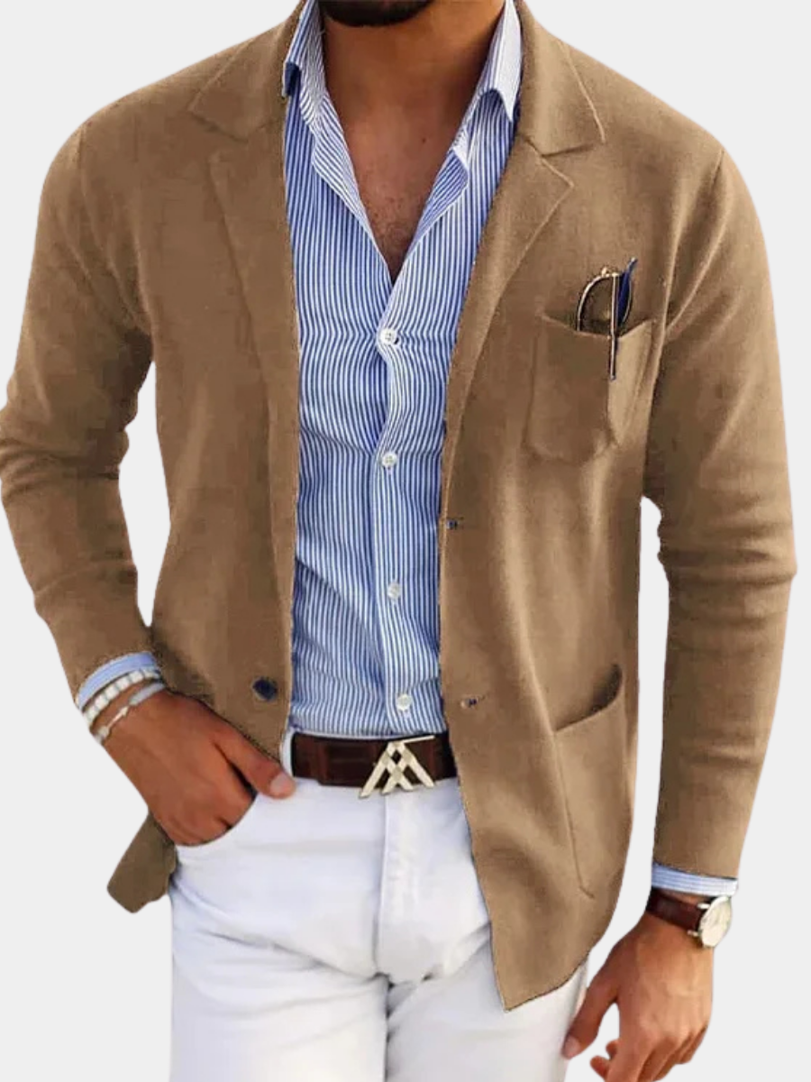 Burt | LUXURIOUS MEN'S BLAZER IN SOFT MATERIAL