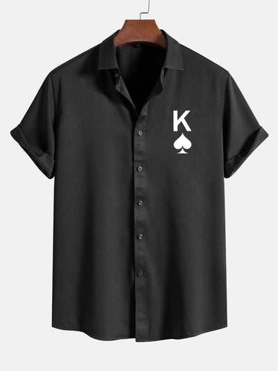 Altenor® | Poker Spades Graphic Print Shirts