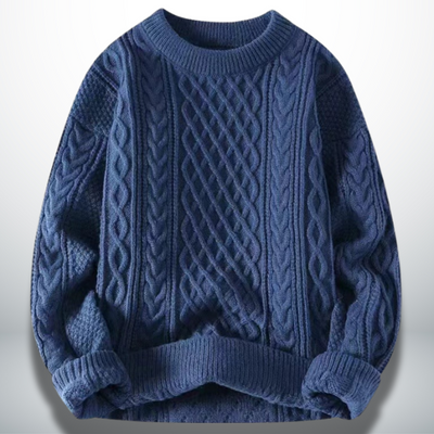 Atanasio® | Elegant Men's Crew Neck Sweater