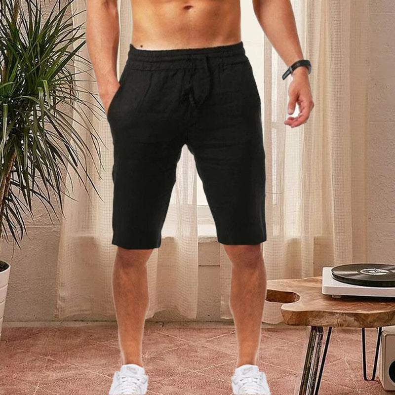Alden® | Loose, Breathable Shorts Made From Cotton And Linen