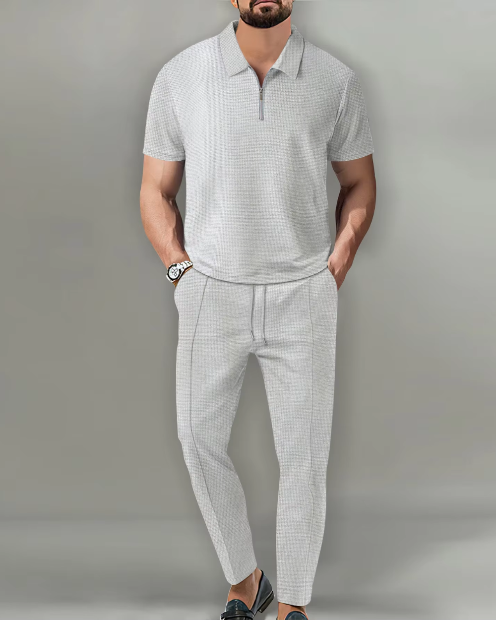 Adrian | Zip Polo