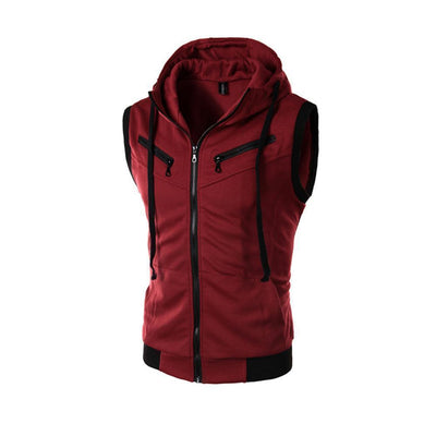 Julien® | Sleeveless Hooded Vest For Men