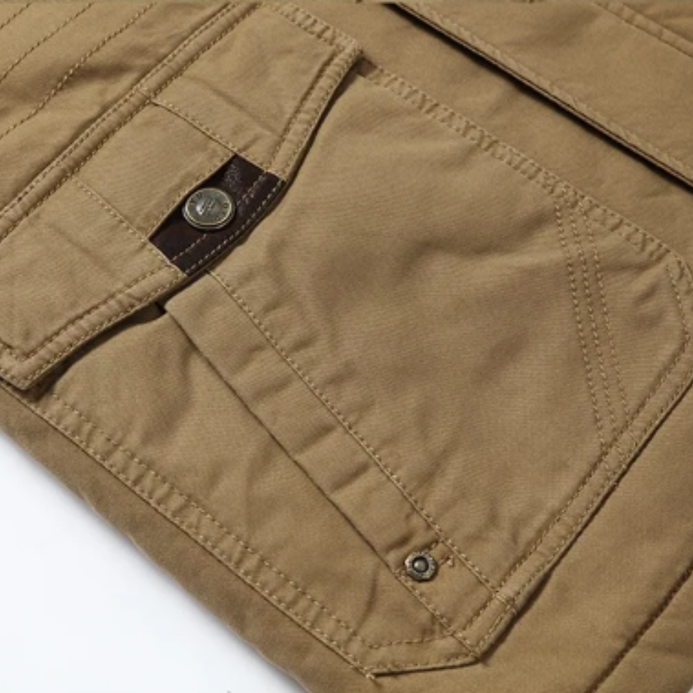 Percy | Stylish cotton quilted winter jacket