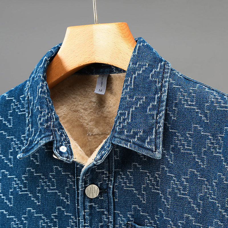 Zackary® | Fleece Denim Jas